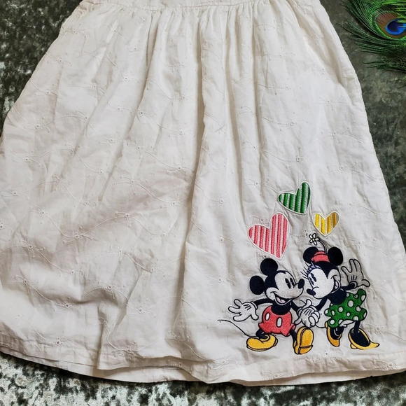 Disney Halter White Eyelet Dress - Picture 2 of 6